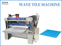 Wave tile machine